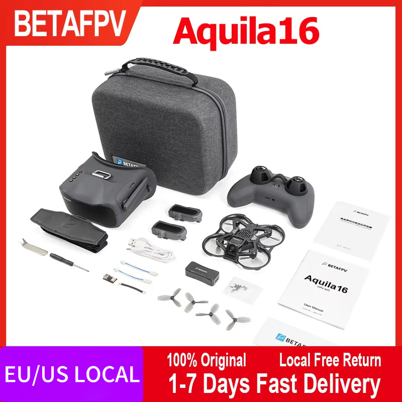 Drone Racing Charger - Kit FPV BETAFPV Aquila16, Dron de
