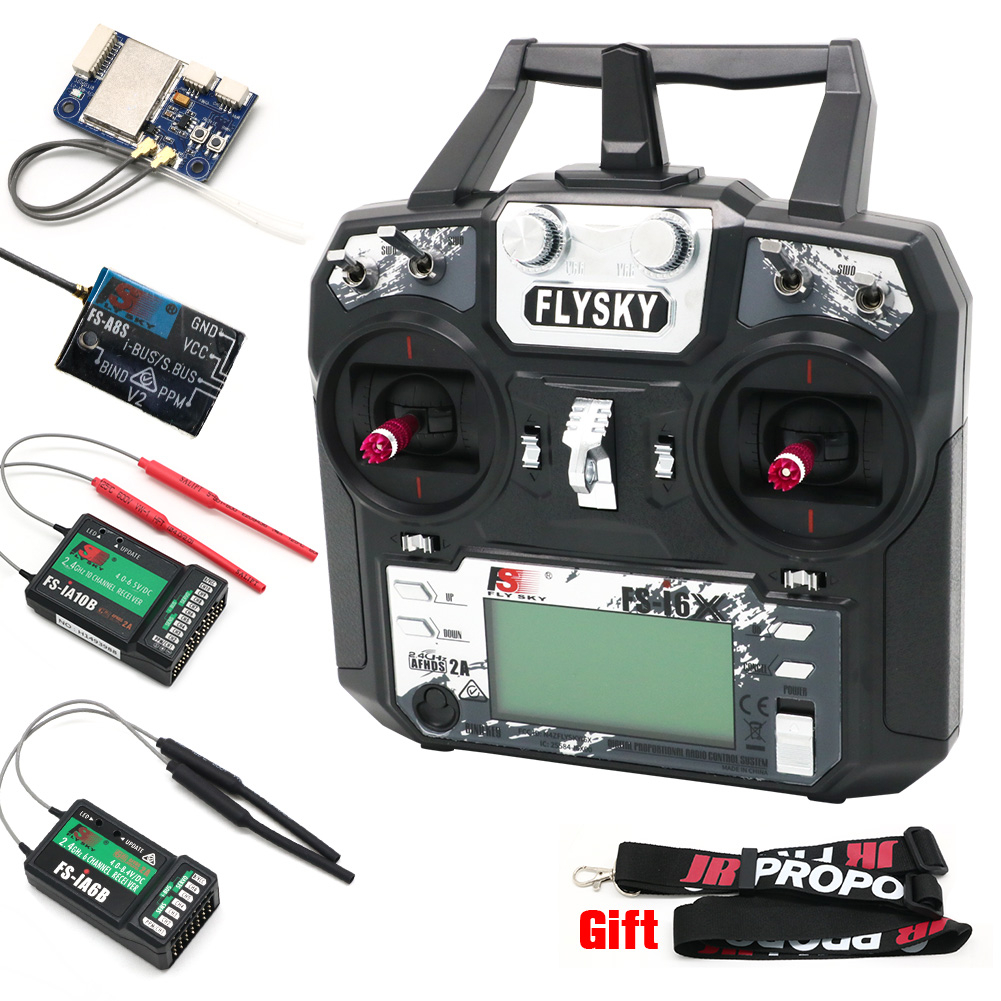 FLYSKY FS-i6X FS i6X 10CH 2,4  - Drone Racing Transmitter reseña y precio
