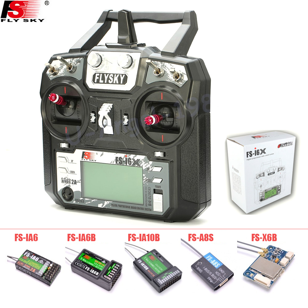 FLYSKY FS-i6X FS i6X 10CH 2,4  - Drone Racing Transmitter reseña y precio