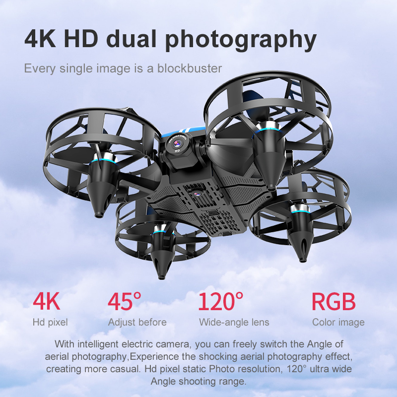 Nuevo Mini Drone 812PRO profes - Drone Racing Camera reseña y precio